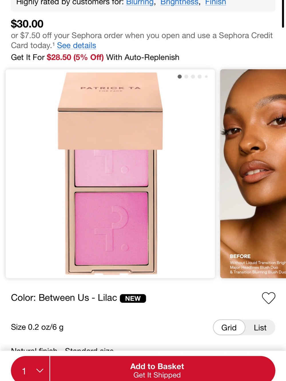 Patrick Ta Lilac Pink Blush Duo